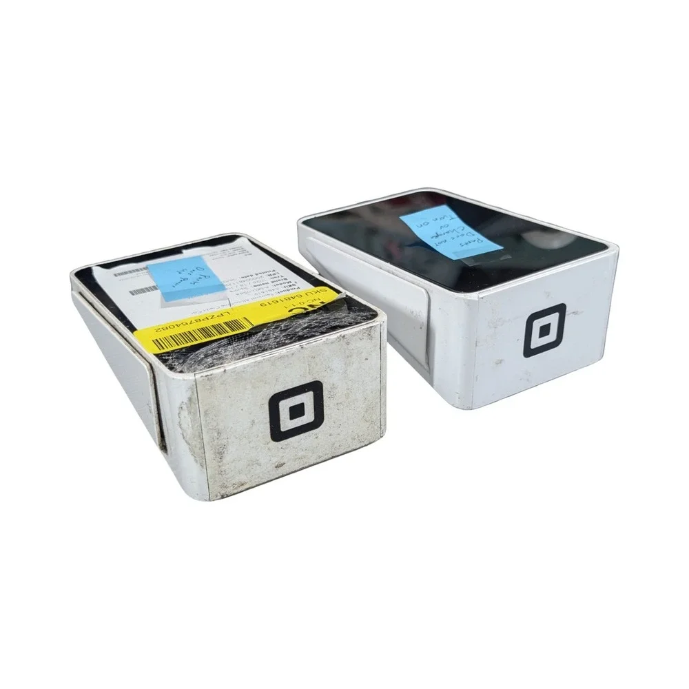 BbP Lot of 2 Square Terminal POS Card Readers BROKEN For Parts Repair AS-IS